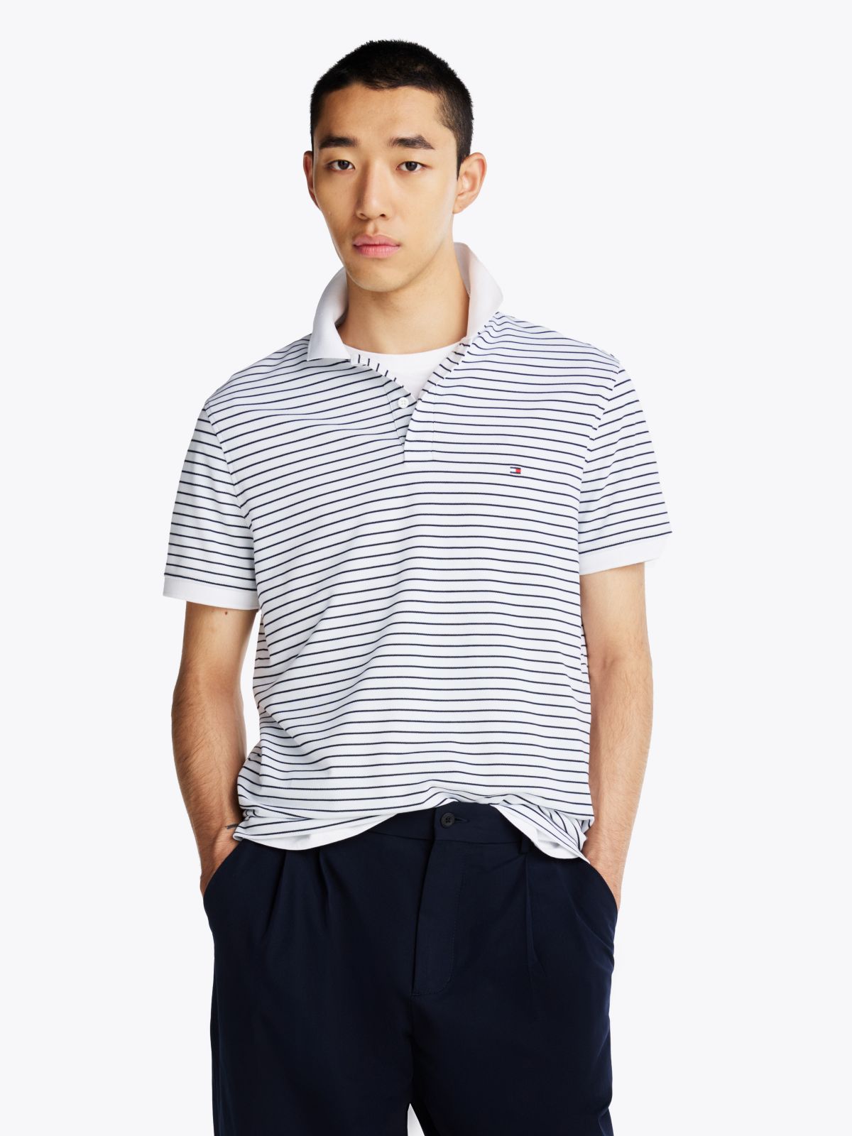 White/Navy