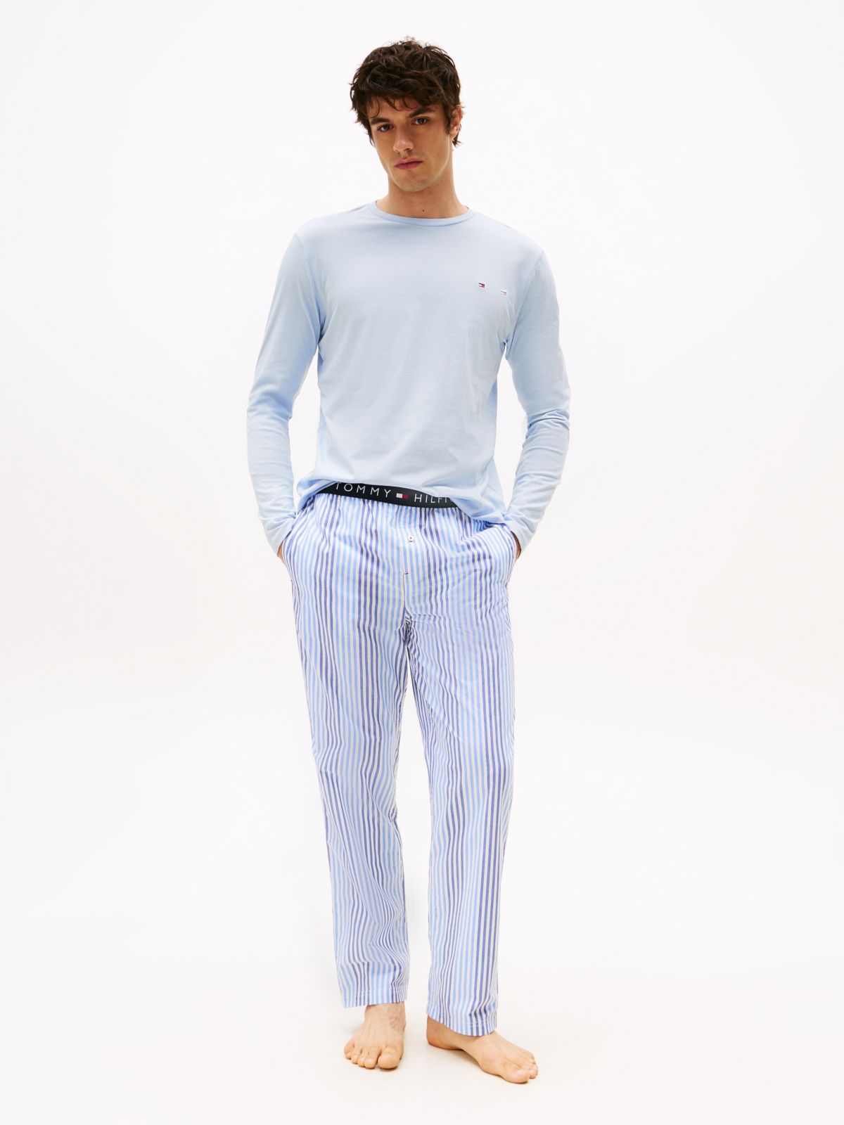 Breezy Blue / Twill Stripes