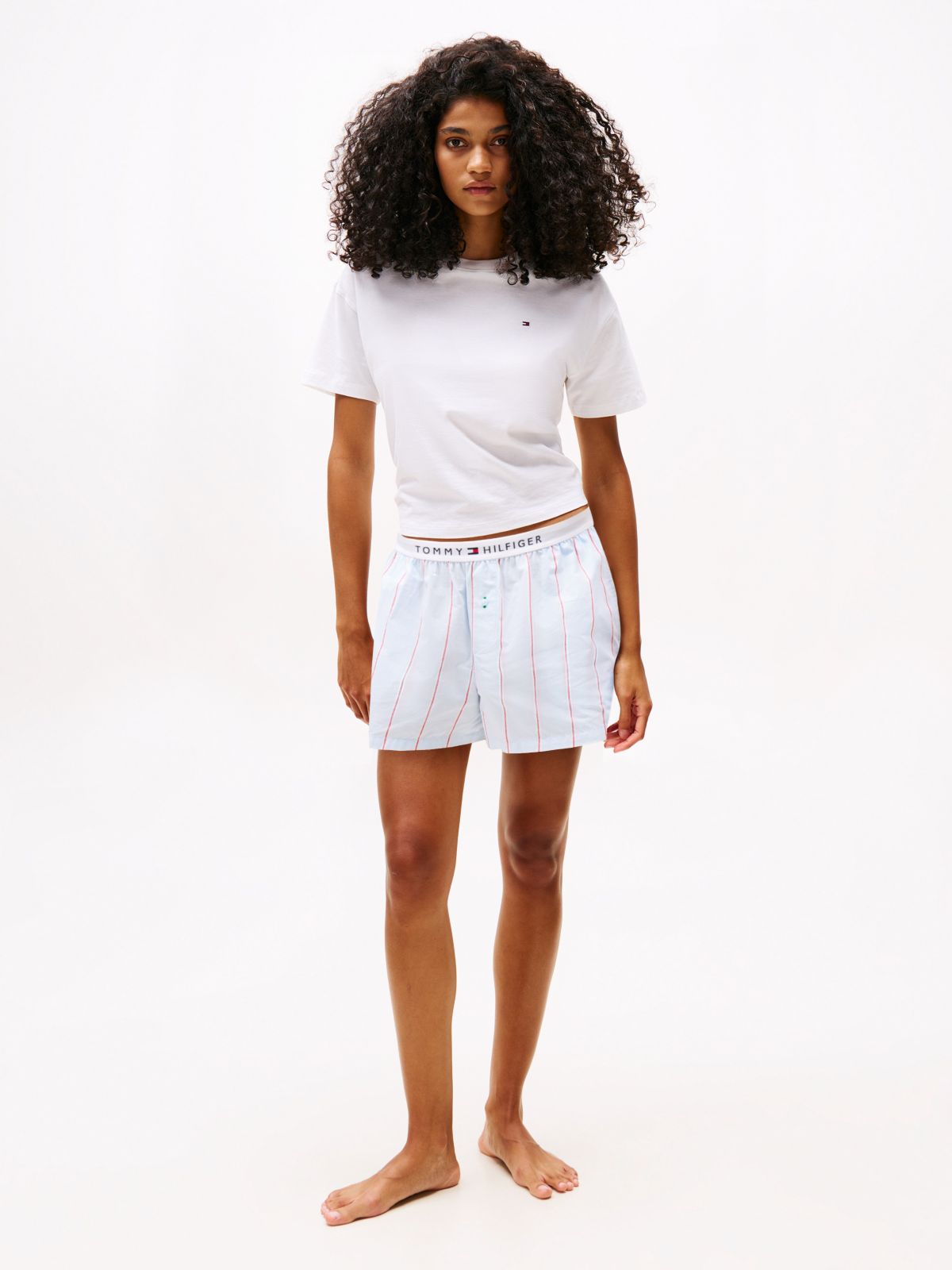 Block Stripe Sweet Blue