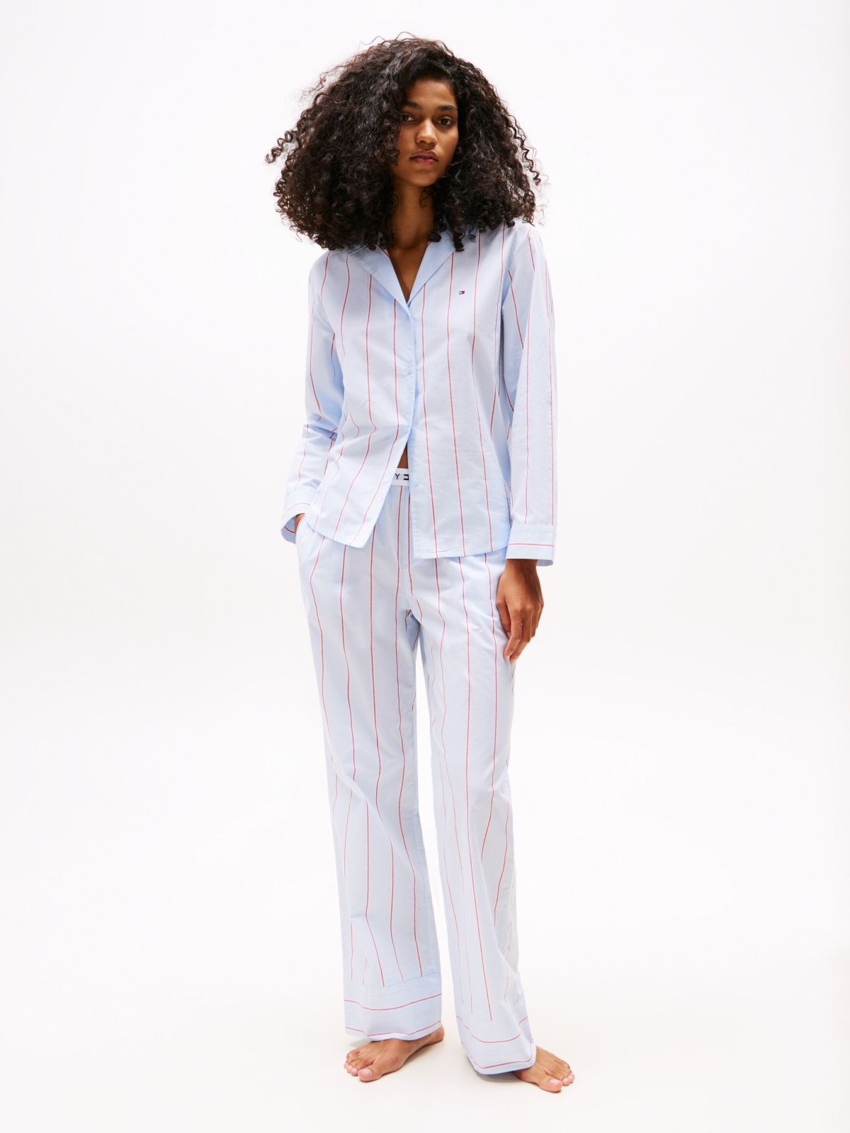 Block Stripe Sweet Blue