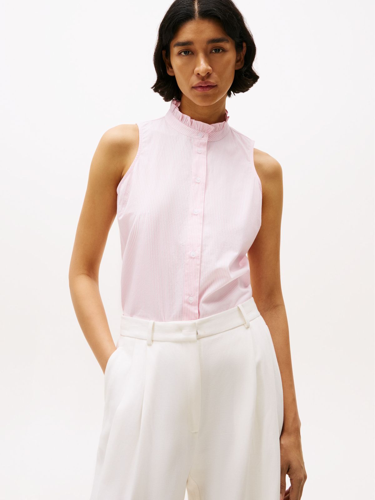 Classic Pink Ithaca Stripe